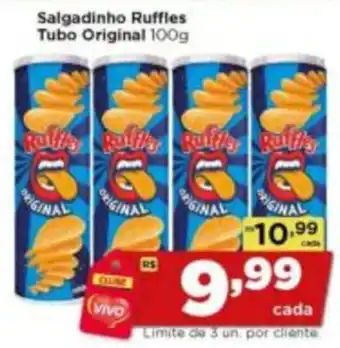 Salgadinho Ruffles Tubo Original