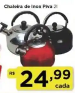Rede Vivo Chaleira de Inox Piva oferta