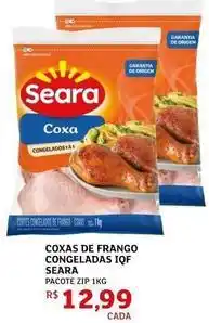 Assaí Atacadista Seara - coxas de frango congeladas iqf oferta