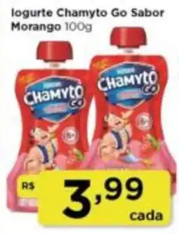 Rede Vivo Iogurte chamyto go sabor morango oferta