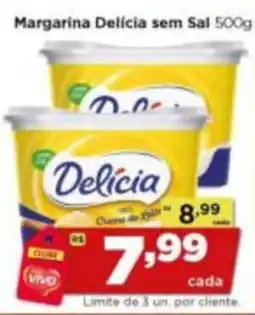 Rede Vivo Margarina Delicia sem sal oferta