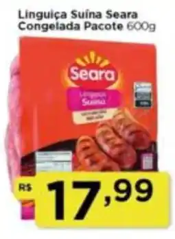Rede Vivo Linguiça Suína Seara oferta