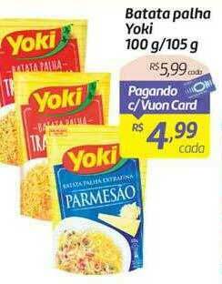 Comper Batata Palha Yoki oferta