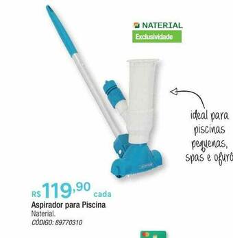 Aspirador Para Piscina Naterial