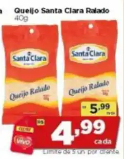 Rede Vivo Queijo santa clara ralado oferta