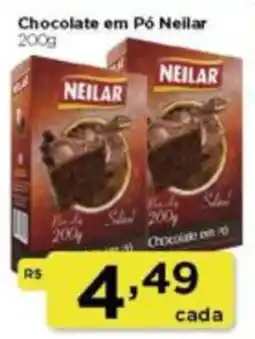 Rede Vivo Chocolate em Pó Neilar oferta