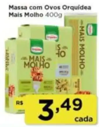 Rede Vivo Massa com Ovos Orquidea Mais Molho oferta