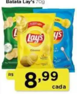 Rede Vivo Batata Lay's oferta