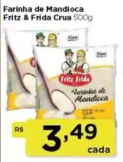 Rede Vivo Farinha de Mandioca Fritz & Frida Crua oferta