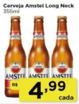 Rede Vivo Cerveja Amstel Long Neck oferta