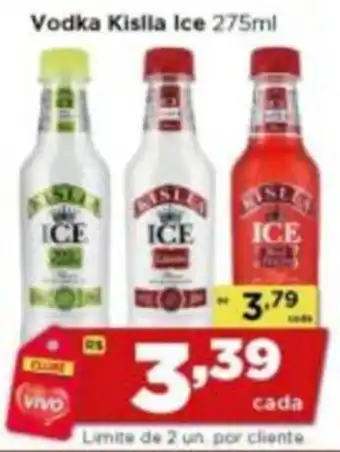 Rede Vivo Vodka Kislla Ice oferta