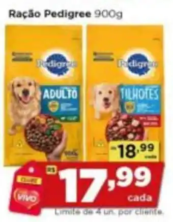 Rede Vivo Ração Pedigree oferta