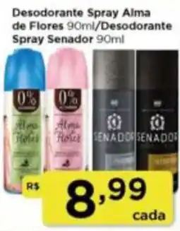 Rede Vivo Desodorante spray alma de flores/desodorante spray senador oferta