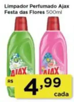 Rede Vivo Limpador Perfumado Ajax Festa das Flores oferta