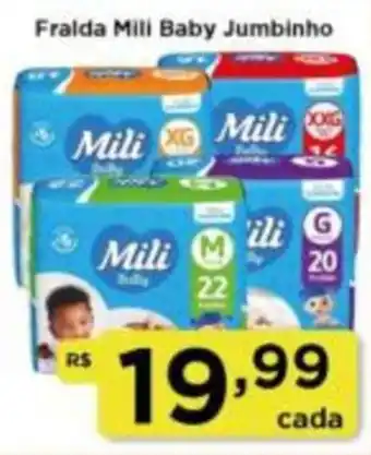 Rede Vivo Fralda Mili Baby Jumbinho oferta