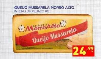 Novo Mix Queijo Mussarela Morro Alto oferta