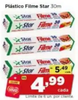 Rede Vivo Plástico Filme Star oferta