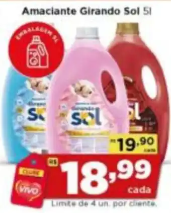Rede Vivo Amaciante Girando Sol oferta