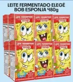 Supermercados Avenida Leite fermentado elegê bob esponja oferta