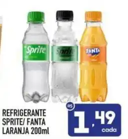 Supermercados Avenida refrigerante sprite/ fanta laranja oferta