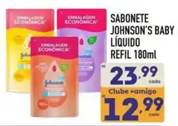 Supermercados Avenida Sabonete johnson's baby líquido refil oferta