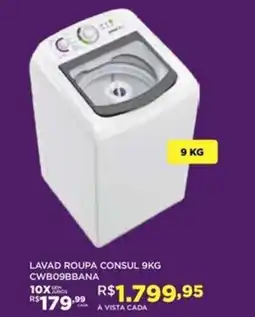 DB Supermercados Lavad roupa consul 9kg oferta