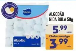 Supermercados Avenida algodão nida bola oferta
