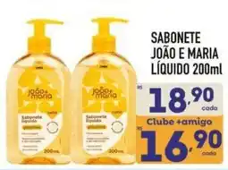 Supermercados Avenida Sabonete joão e maria líquido oferta