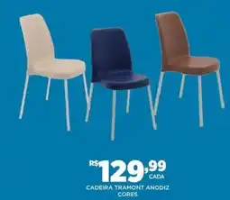 DB Supermercados cadeira tramont anodiz cores oferta