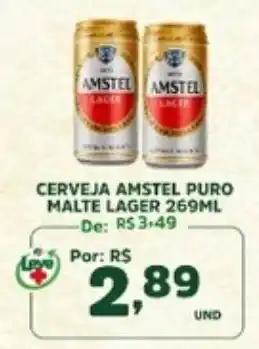 Cerveja amstel puro malte lager