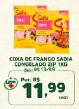 Araújo Supermercados coxa de frango sadia oferta