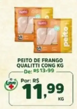 Araújo Supermercados Peito de frango qualitti cong oferta