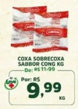 Araújo Supermercados Coxa sobrecoxa sabbor cong oferta