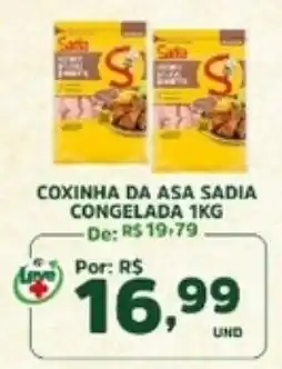 Araújo Supermercados coxinha da asa sadia congelada oferta