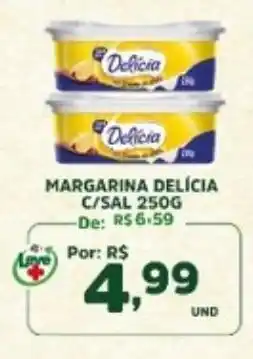 Araújo Supermercados Margarina delícia c/sal oferta