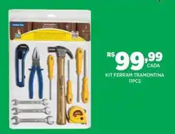DB Supermercados Kit ferram tramontina oferta