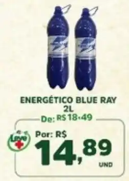 Araújo Supermercados Energético blue ray oferta