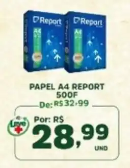 Araújo Supermercados papel a4 report oferta