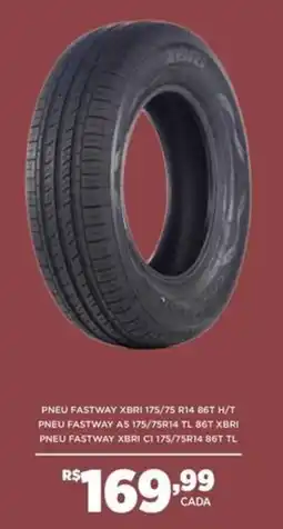 DB Supermercados Pneu fastway xbrt 175/75r14 86t h/t oferta