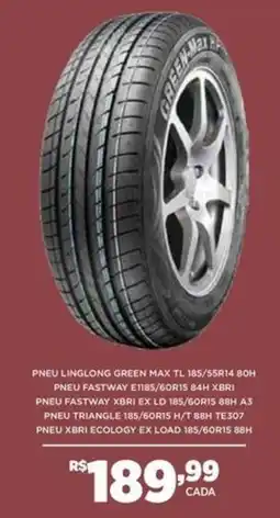 DB Supermercados Pneu linglong green max tl 185/55r14 80h oferta