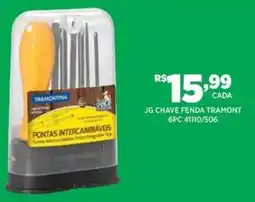 DB Supermercados Jg chave fenda tramontina oferta
