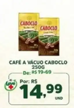 Araújo Supermercados Café a vácuo caboclo oferta
