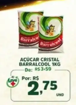 Araújo Supermercados açúcar cristal barralcool 1kg oferta