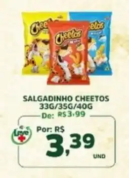 Araújo Supermercados Salgadinho cheetos oferta