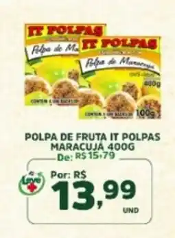 Araújo Supermercados Polpa de fruta it polpas oferta
