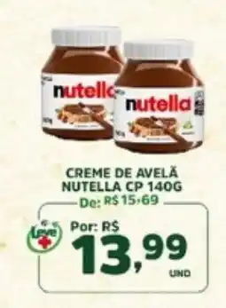 Araújo Supermercados creme de avelã nutella oferta