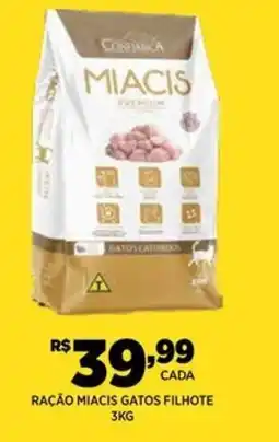 DB Supermercados Raçao miacis gatos filhote oferta