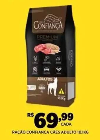 DB Supermercados Ração confiança cães adulto oferta