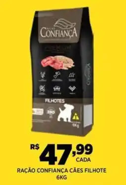 DB Supermercados Ração confiança cães filhote oferta