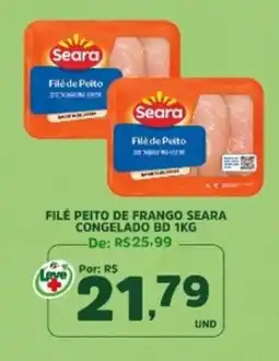 Araújo Supermercados Filé peito de frango seara oferta